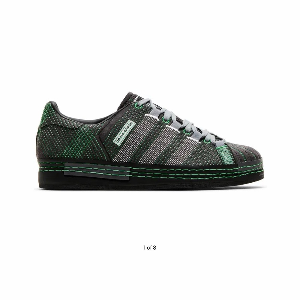 Craig Green x adidas Superstar 'Utility Black Green' - Picture 2 of 9